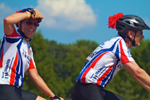 Dr. Allen and his wife Sally also biked the 200-mile Bike MS event in August 2011.